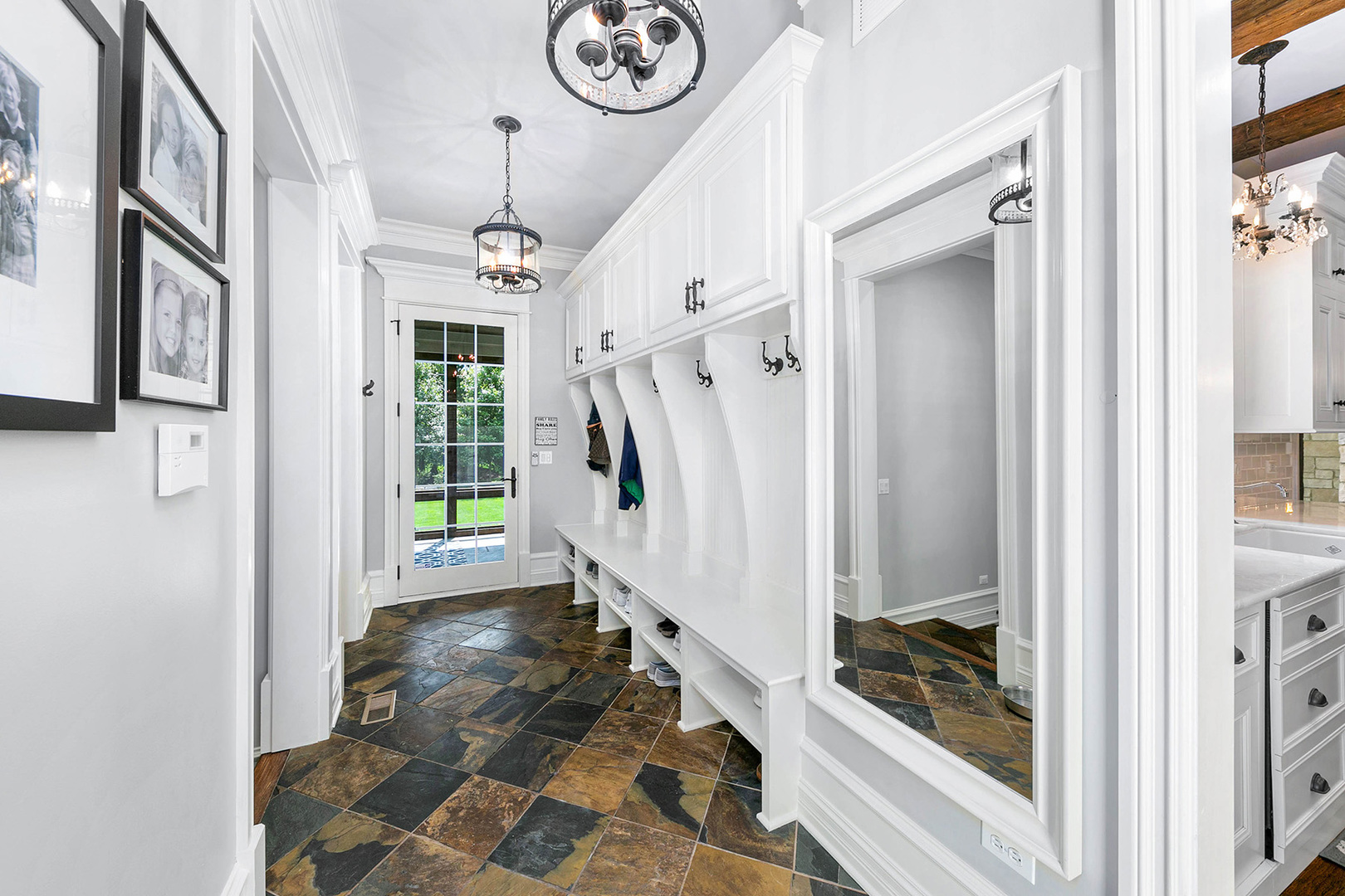 900 East Hillside Road Naperville, IL 60540 - Photo 18 of 73 a view of entryway and hall with wooden floor