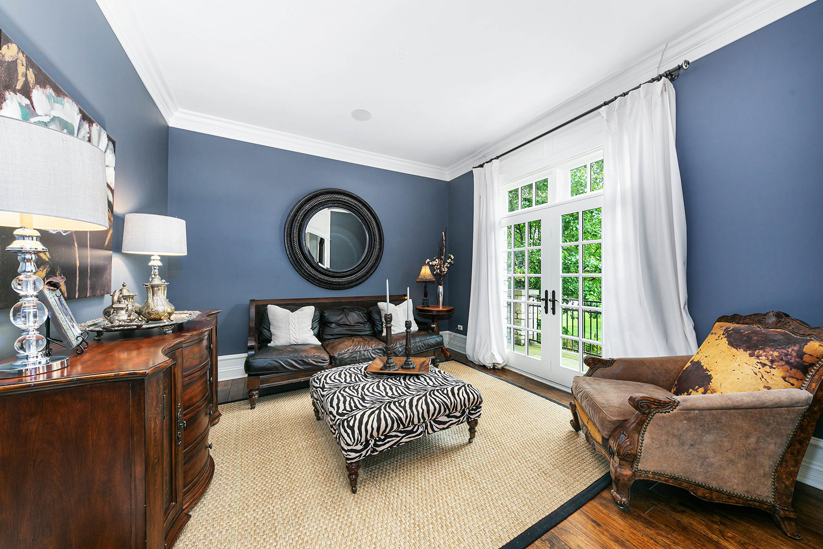 900 East Hillside Road Naperville, IL 60540 - Photo 30 of 73 a living room with furniture and a large window