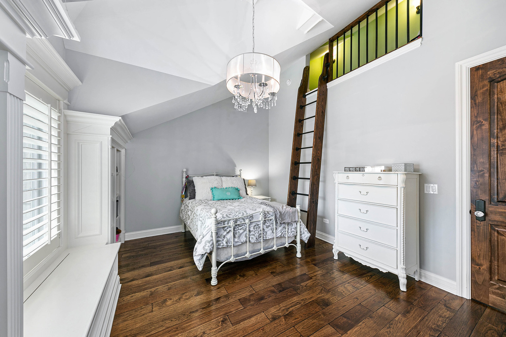 900 East Hillside Road Naperville, IL 60540 - Photo 45 of 73 a bedroom with a bed and a window