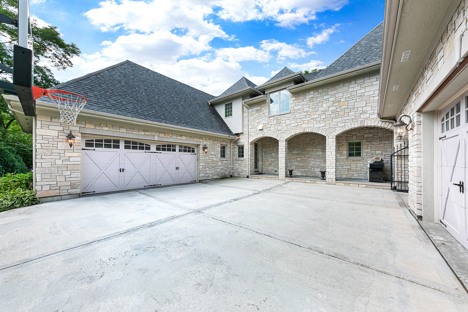 900 East Hillside Road Naperville, IL 60540 - Photo 65 of 73 a front view of a house with a garage
