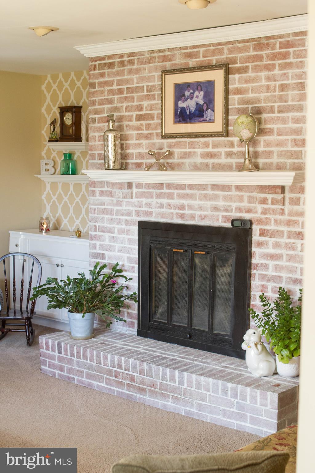 4896 Alesia Lineboro Road Manchester, MD 21102 - Photo 24 of 55 Living Room Fireplace