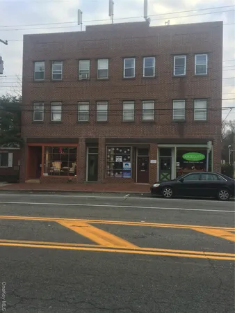 a view of a building with a outdoor space