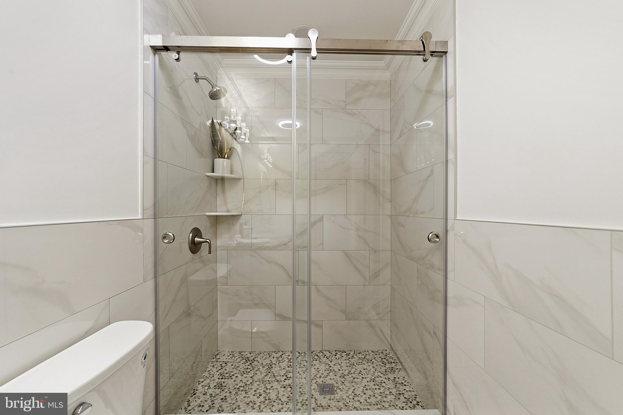 780 Ardmore Road Monroe Township, NJ 08831 - Photo 21 of 30 a bathroom with a shower and toilet
