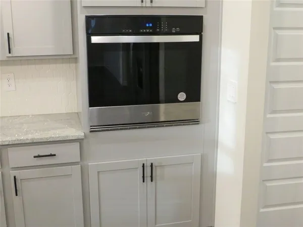 a close view of washer and dryer