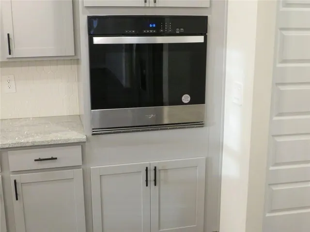 a close view of washer and dryer