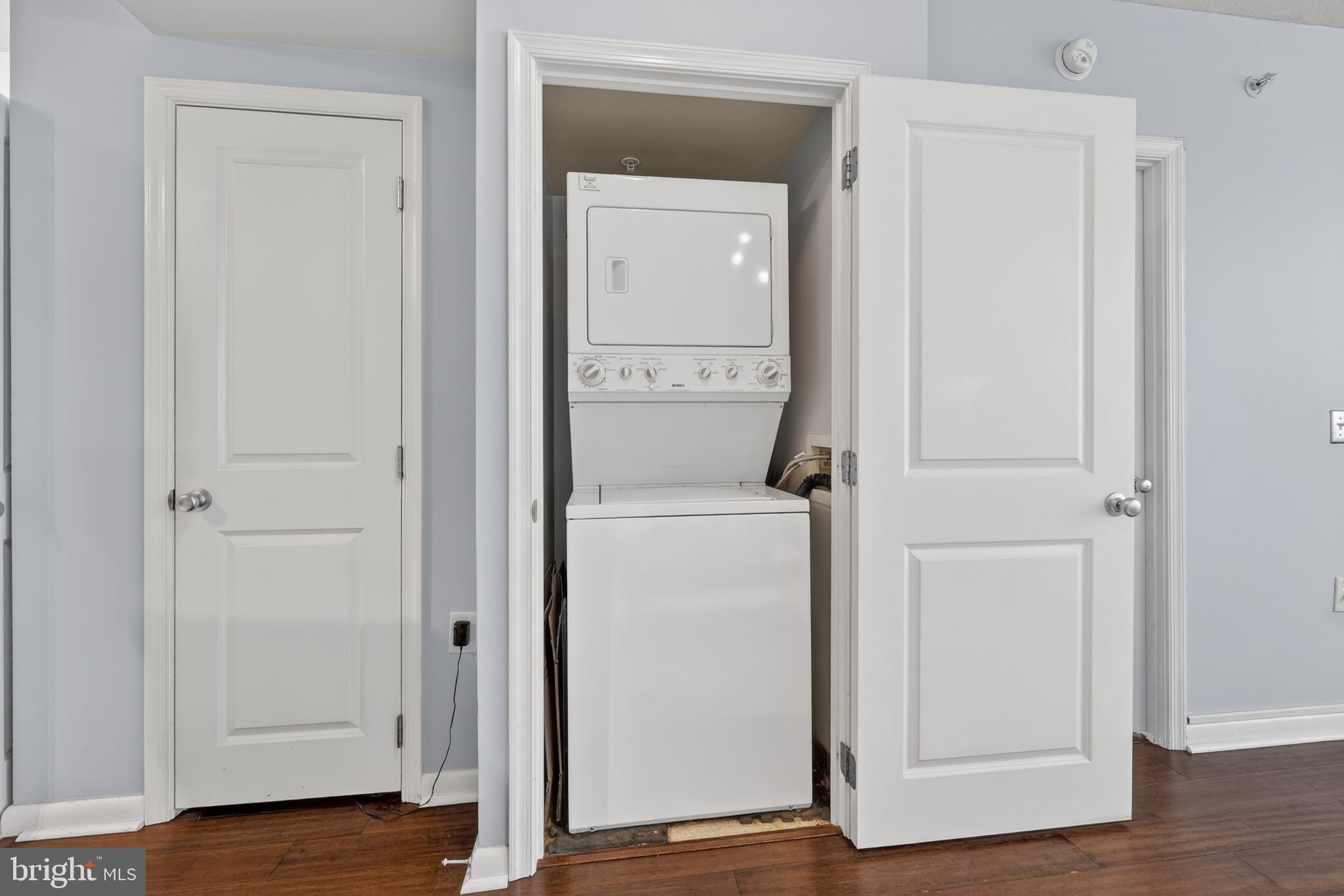 851 North Glebe Road, Unit 1301 Arlington, VA 22203 - Photo 45 of 84 Stacked Washer & Dryer IN the Home; Such a Luxury!