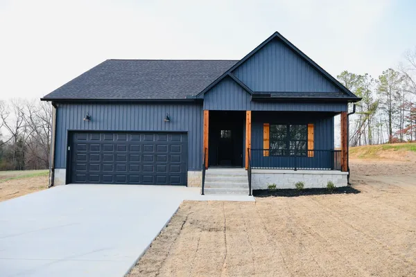a house view with a outdoor space
