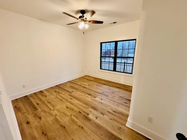 a view of wooden floor