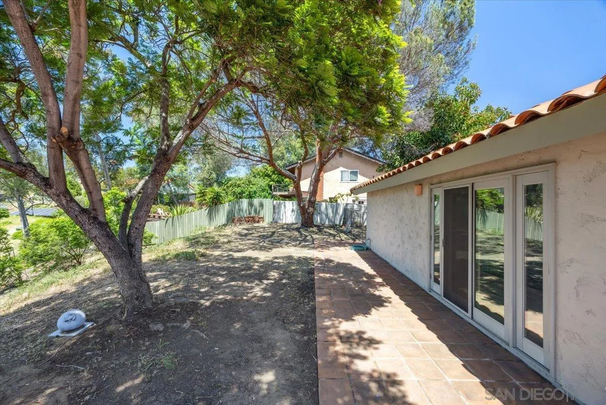 3316 Del Charro Road Jamul, CA 91935 - Photo 26 of 45 a backyard of a house with lots of green space