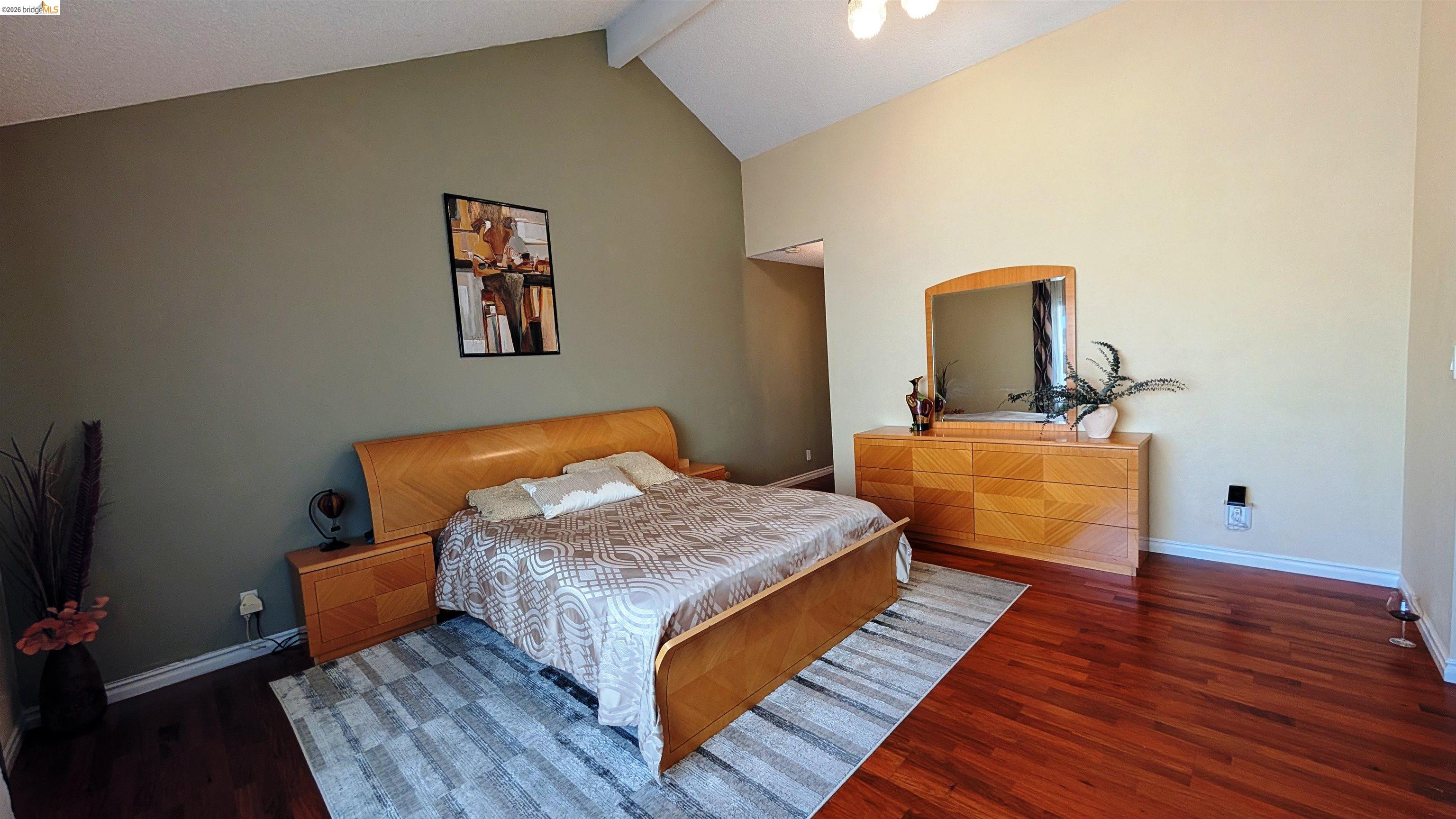 10013 Foxboro Circle San Ramon, CA 94583 - Photo 21 of 39 a bedroom with bed and wooden floor