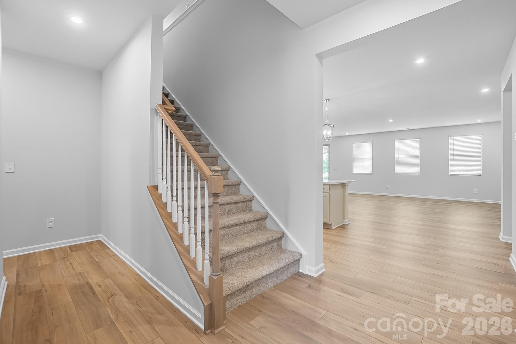 1505 Miriam Way Monroe, NC 28112 - Photo 4 of 29 a view of entryway with wooden floor