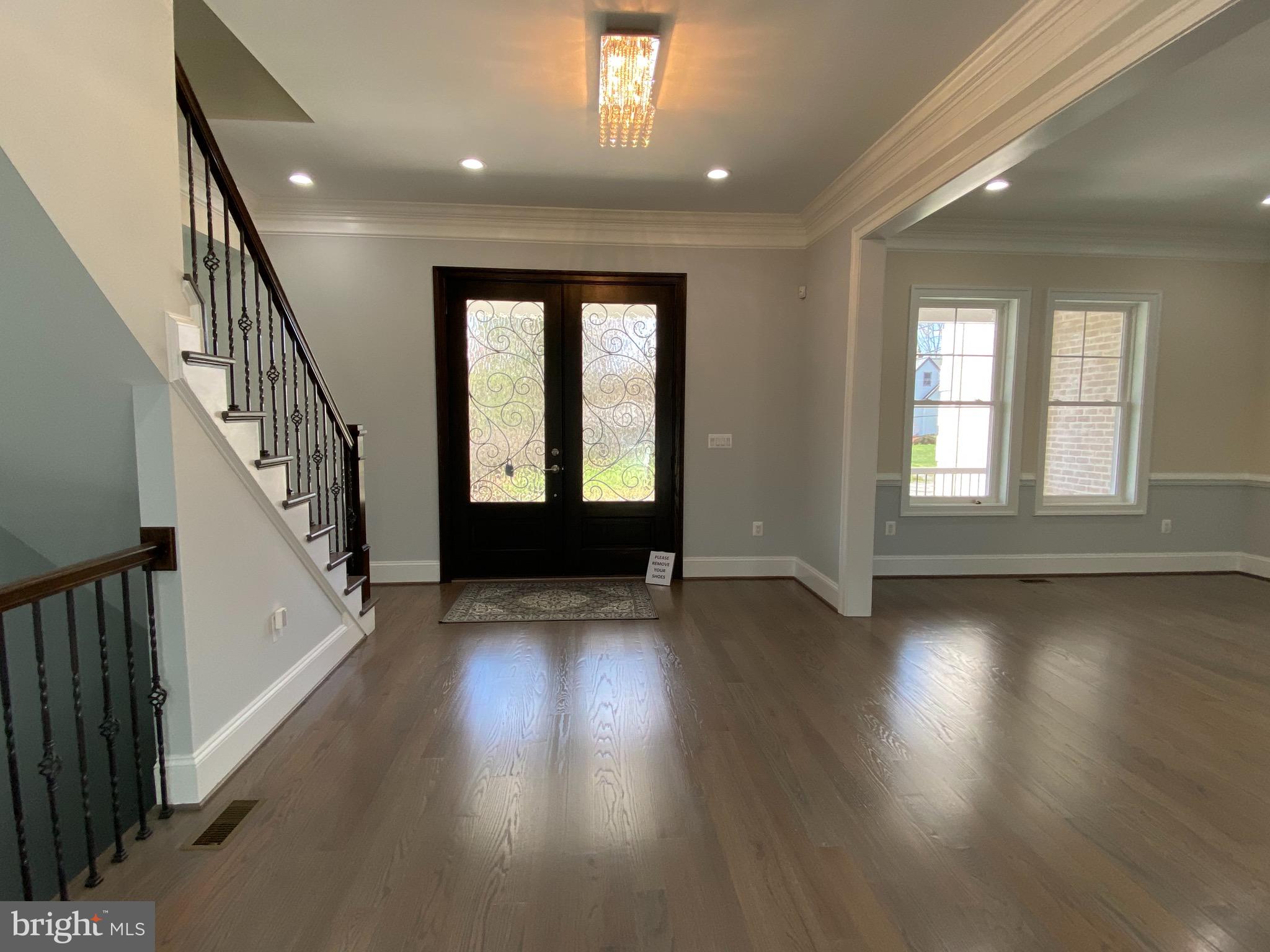8712 Redman Street Springfield, VA 22153 - Photo 16 of 77 Foyer view from family room