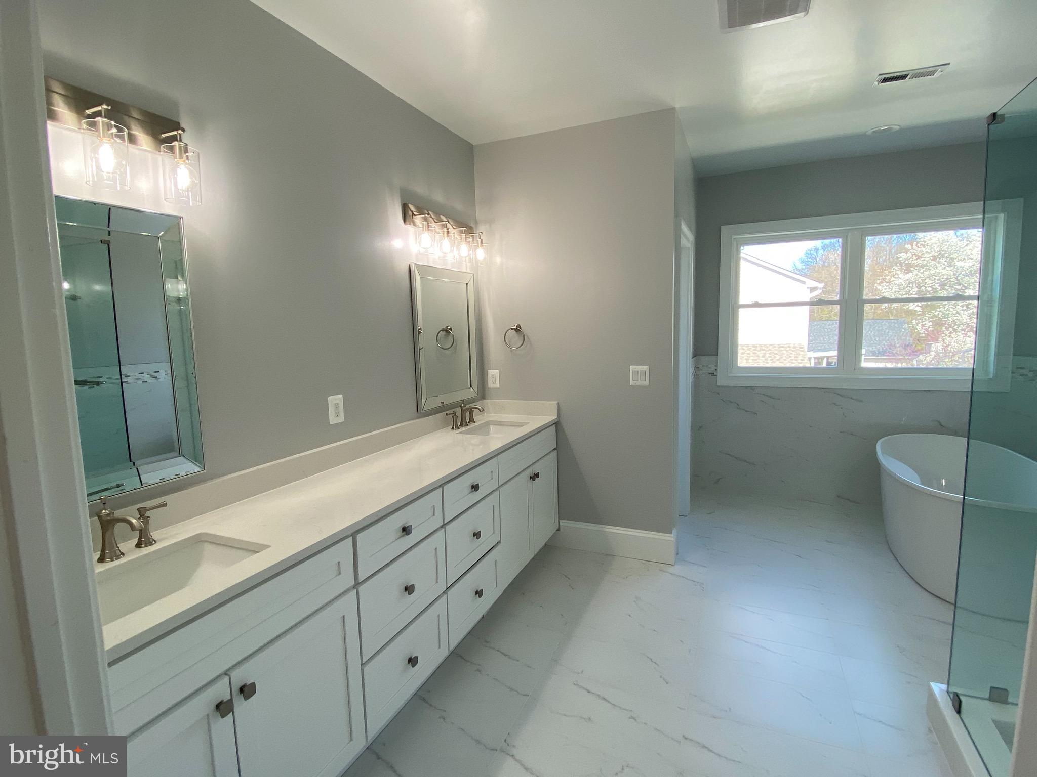 8712 Redman Street Springfield, VA 22153 - Photo 28 of 77 master bathroom view