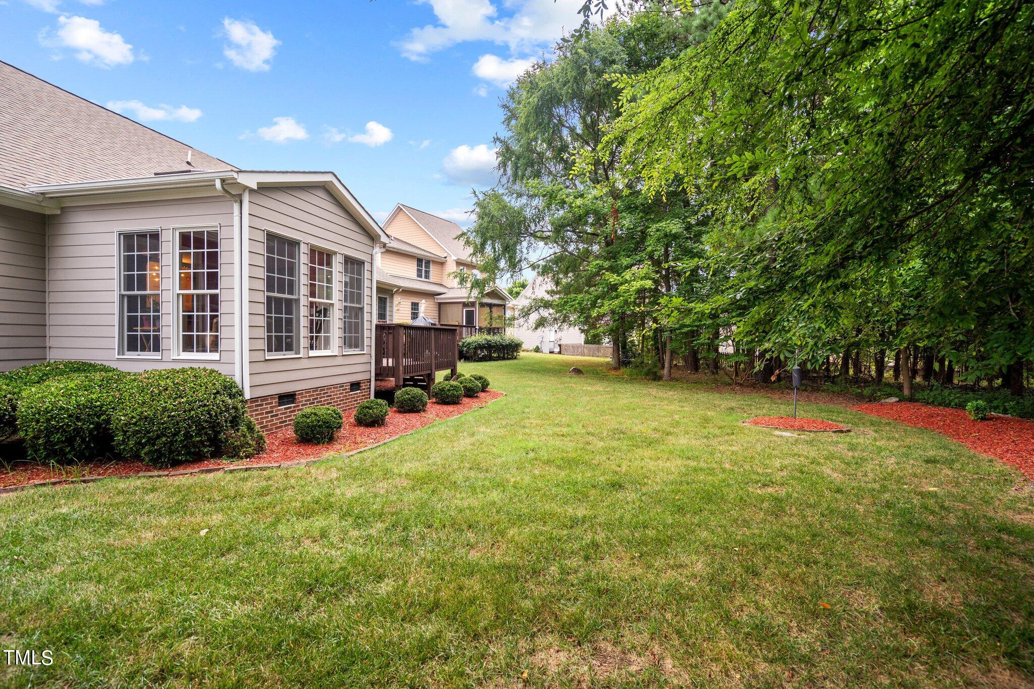 624 Red Cedar Circle Durham, NC 27712 - Photo 21 of 24 Backyard (Second)