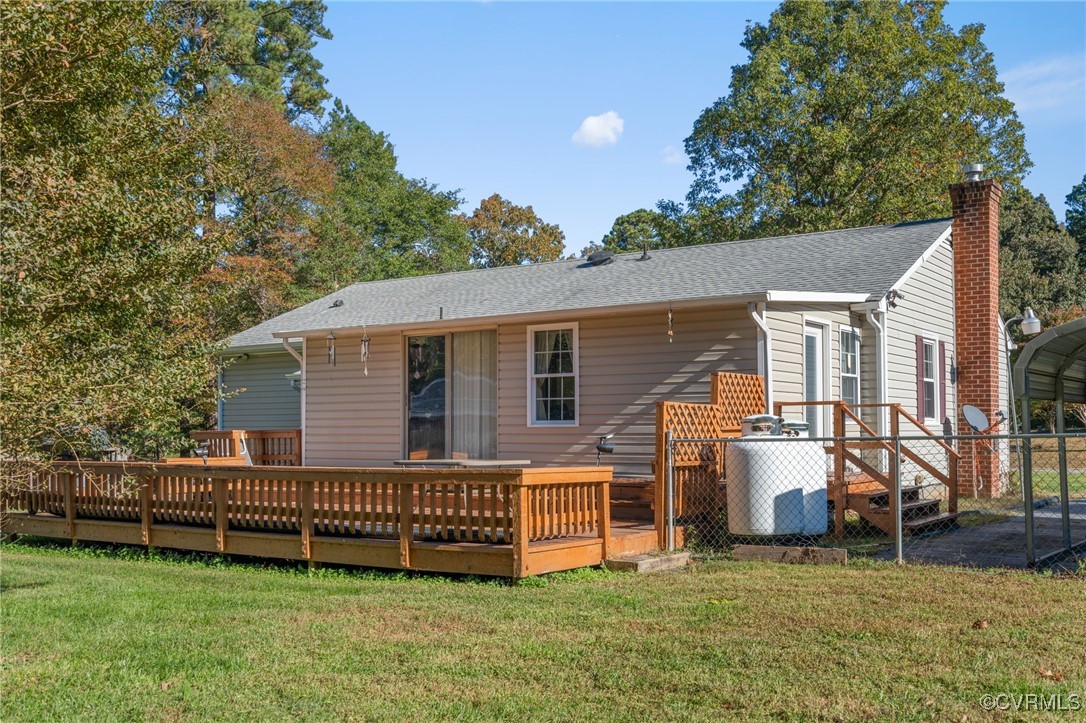 1202 Red Coach Lane Sandston, VA 23150 - Photo 16 of 16 a view of a house with a yard and sitting area