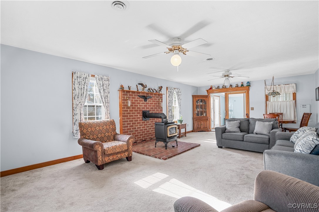 1202 Red Coach Lane Sandston, VA 23150 - Photo 3 of 16 a living room with furniture and a large window