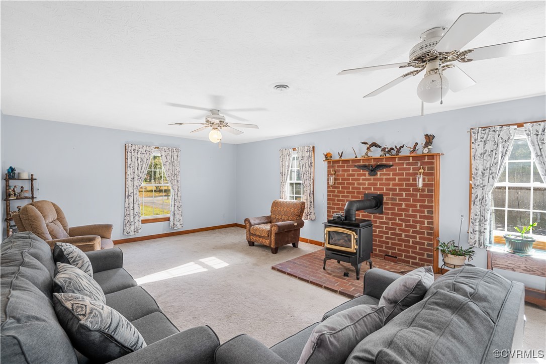 1202 Red Coach Lane Sandston, VA 23150 - Photo 4 of 16 a living room with furniture and a large window