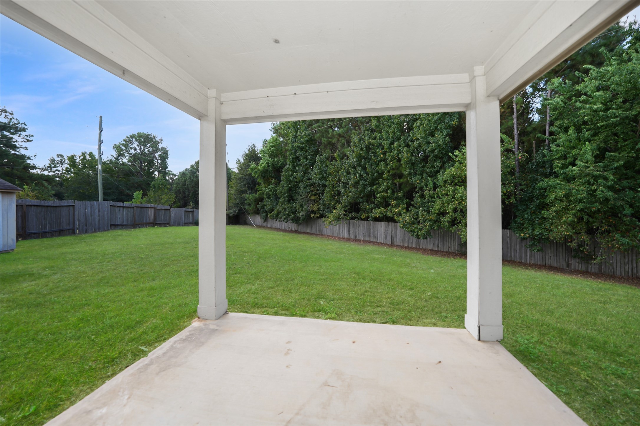 28894 Llano River Loop Spring, TX 77386 - Photo 29 of 33 a view of a backyard with a garden