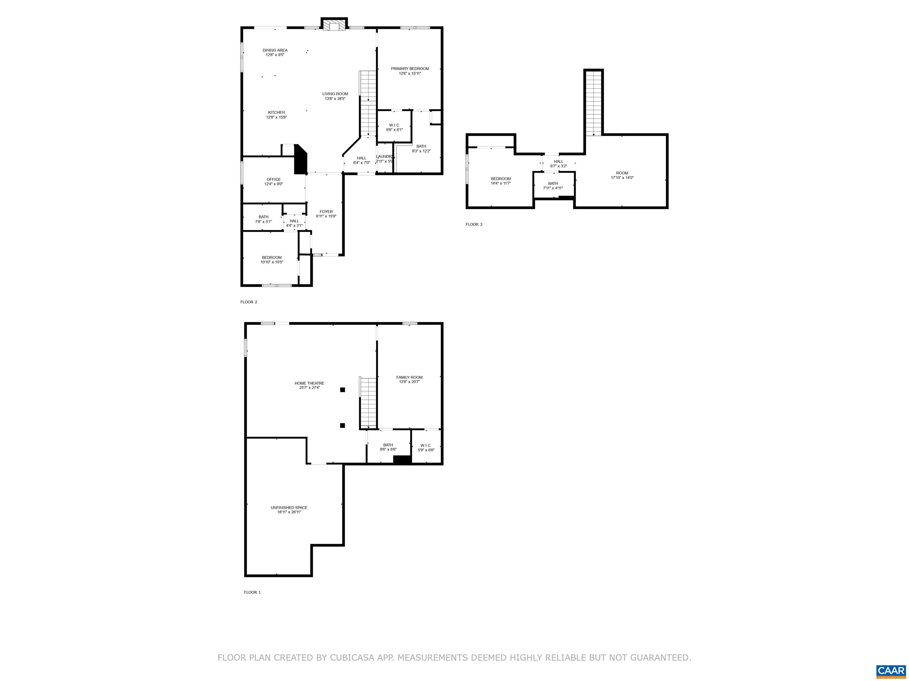 359 Winding Road Keswick, VA 22947 - Photo 56 of 56 Floor Plans-3 levels