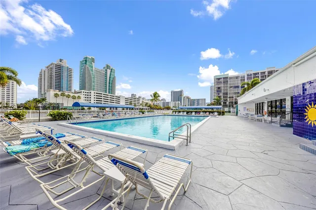 a view of a building with a lot of windows