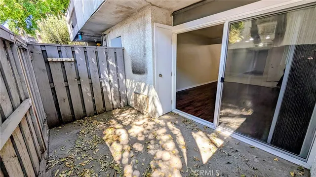 a view of a porch of the house