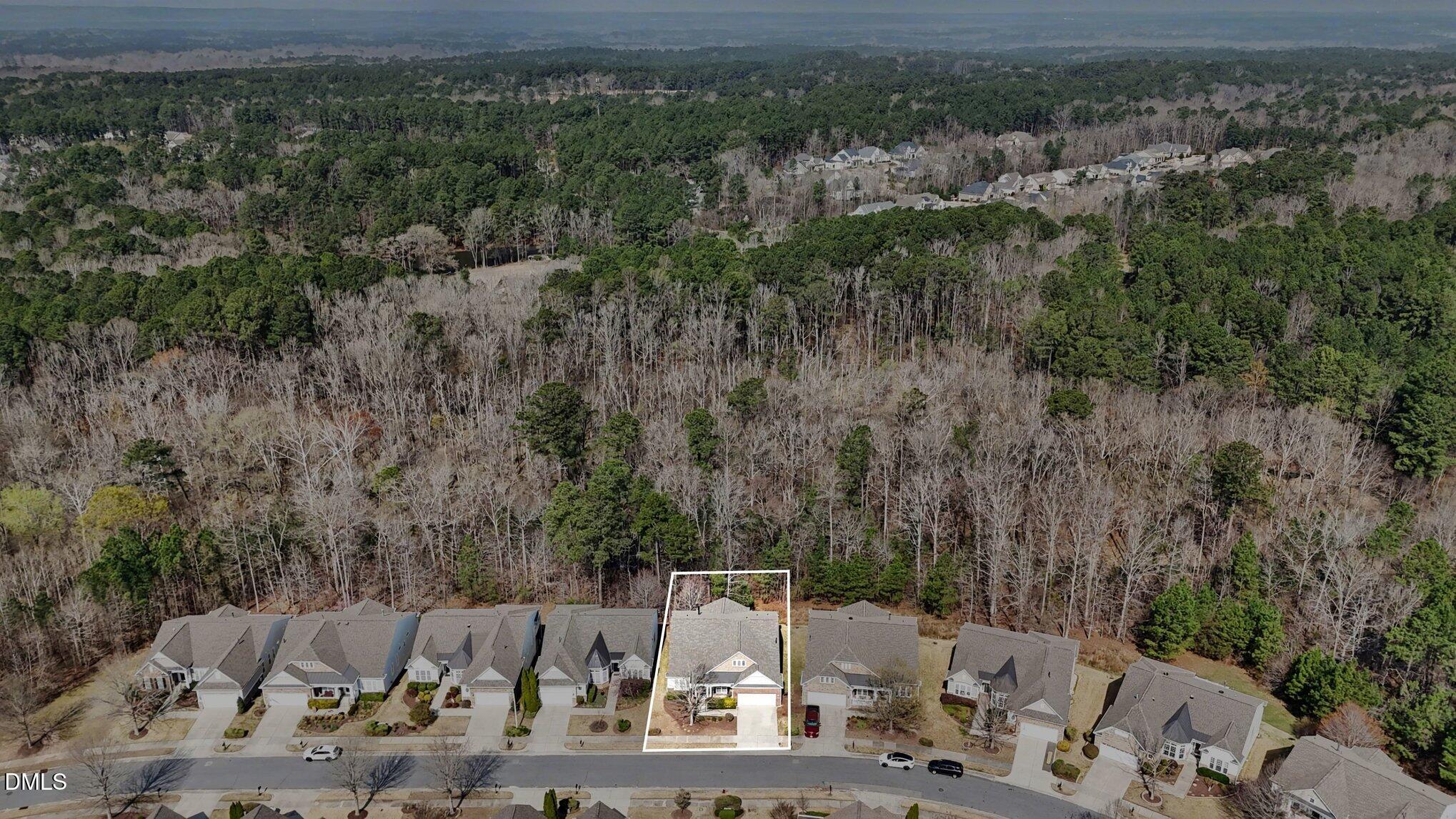 281 Beckingham Loop Cary, NC 27519 - Photo 3 of 56 an aerial view of a house with a yard