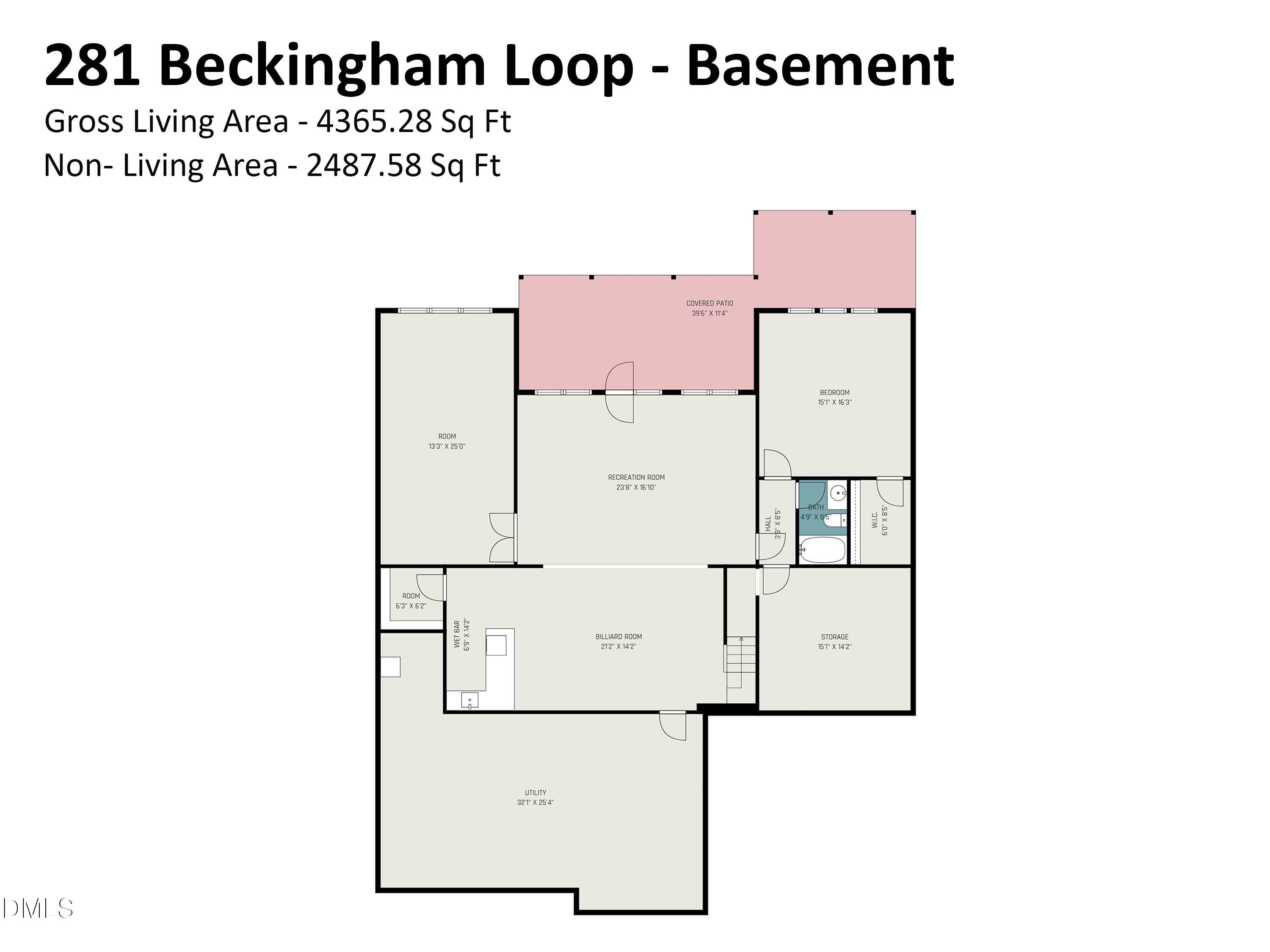 281 Beckingham Loop Cary, NC 27519 - Photo 56 of 56 Floor Plan