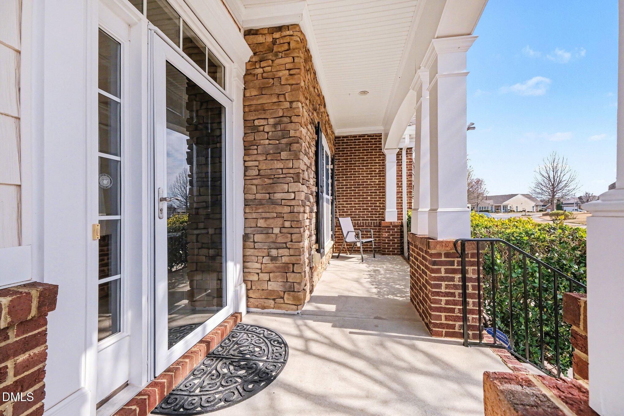 281 Beckingham Loop Cary, NC 27519 - Photo 6 of 56 a view of entryway with patio