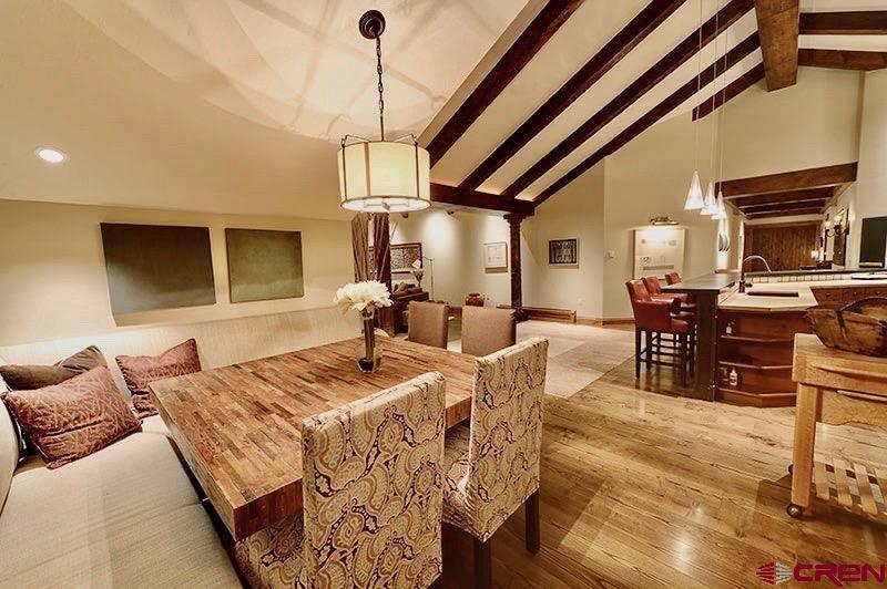 14 Hunter Hill Road, Unit A405 Crested Butte, CO 81225 - Photo 11 of 38 a view of a dining room with furniture