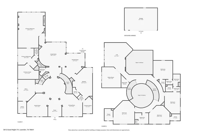 $1,750,000 | 3612 Goodnight Trail, Leander, TX 78641