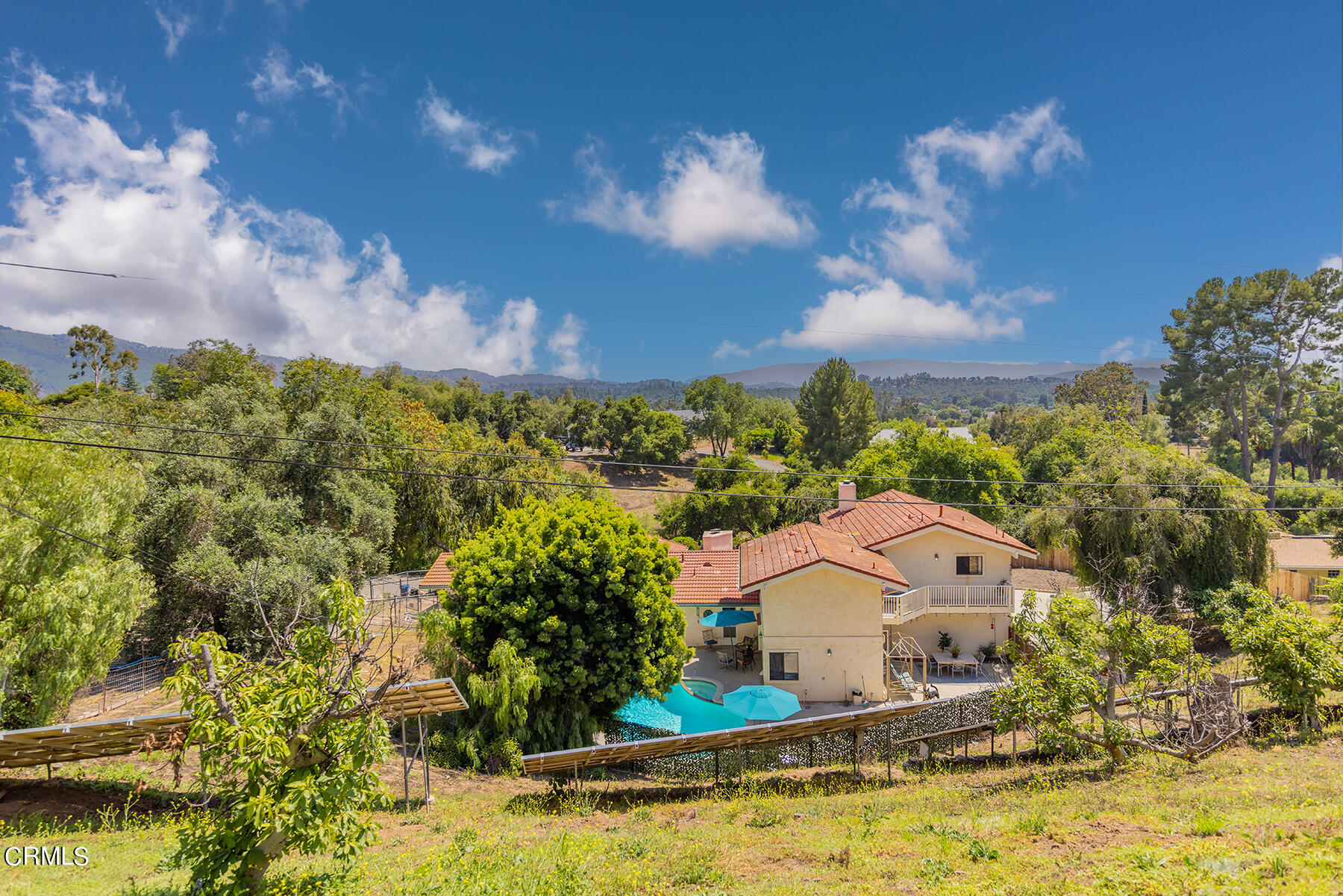 1131 Rancho Drive Ojai, CA 93023 - Photo 15 of 16 an aerial view of a house