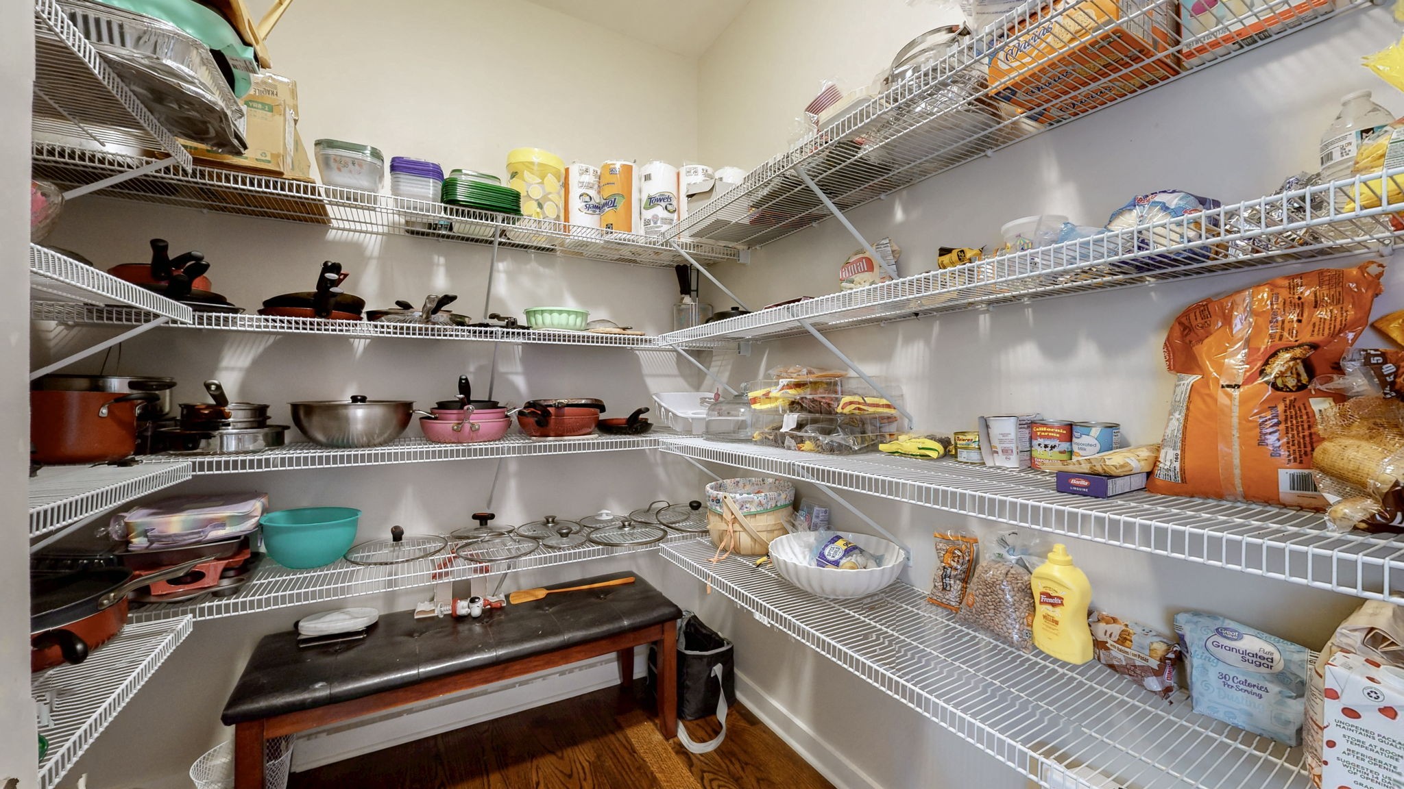 234 Cedarview Drive Antioch, TN 37013 - Photo 35 of 50 a kitchen with lots of clutter and cabinets
