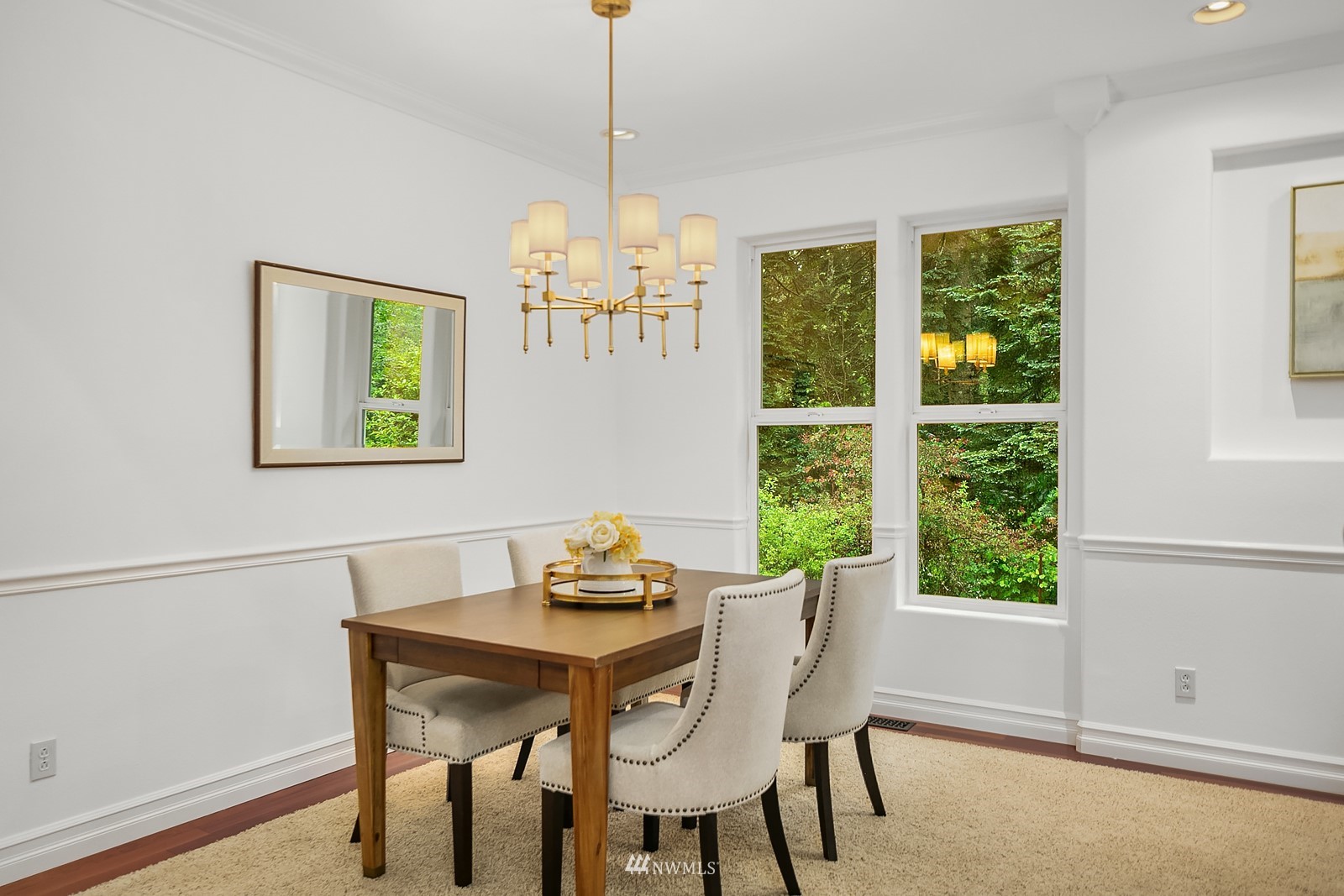 18512 Southeast Petrovitsky Road Renton, WA 98058 - Photo 5 of 40 a view of a dining room with furniture window and outside view