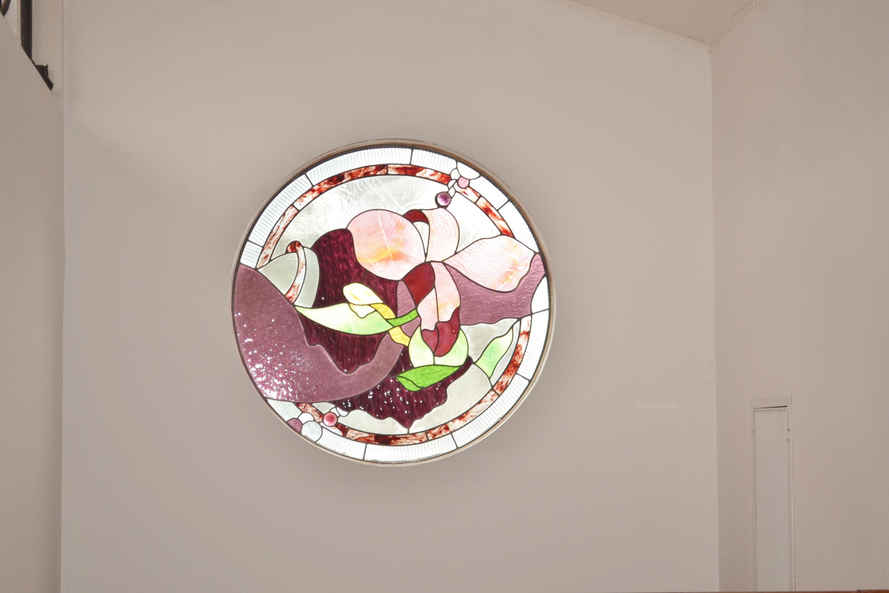 6063 Wood Lake Road Jupiter, FL 33458 - Photo 40 of 60 VIEW OF STAINED GLASS WINDOW