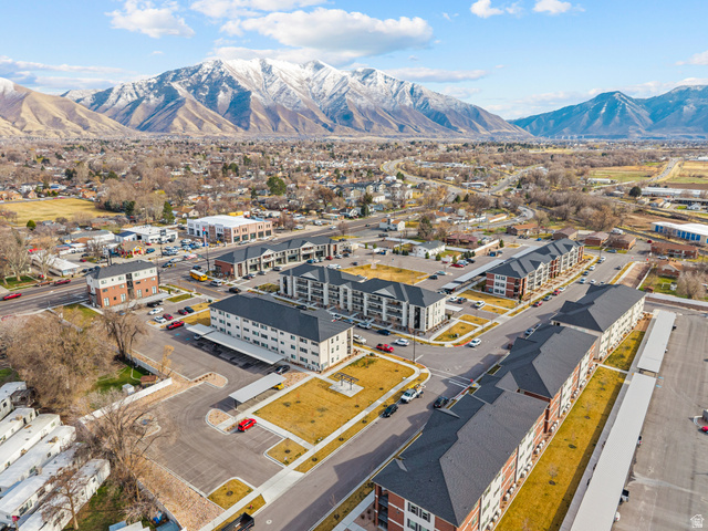 64 West 600 South, Unit C301 Springville, UT 84663 - Photo 34 of 40 Bird's eye view of mountains and apartment complex / building