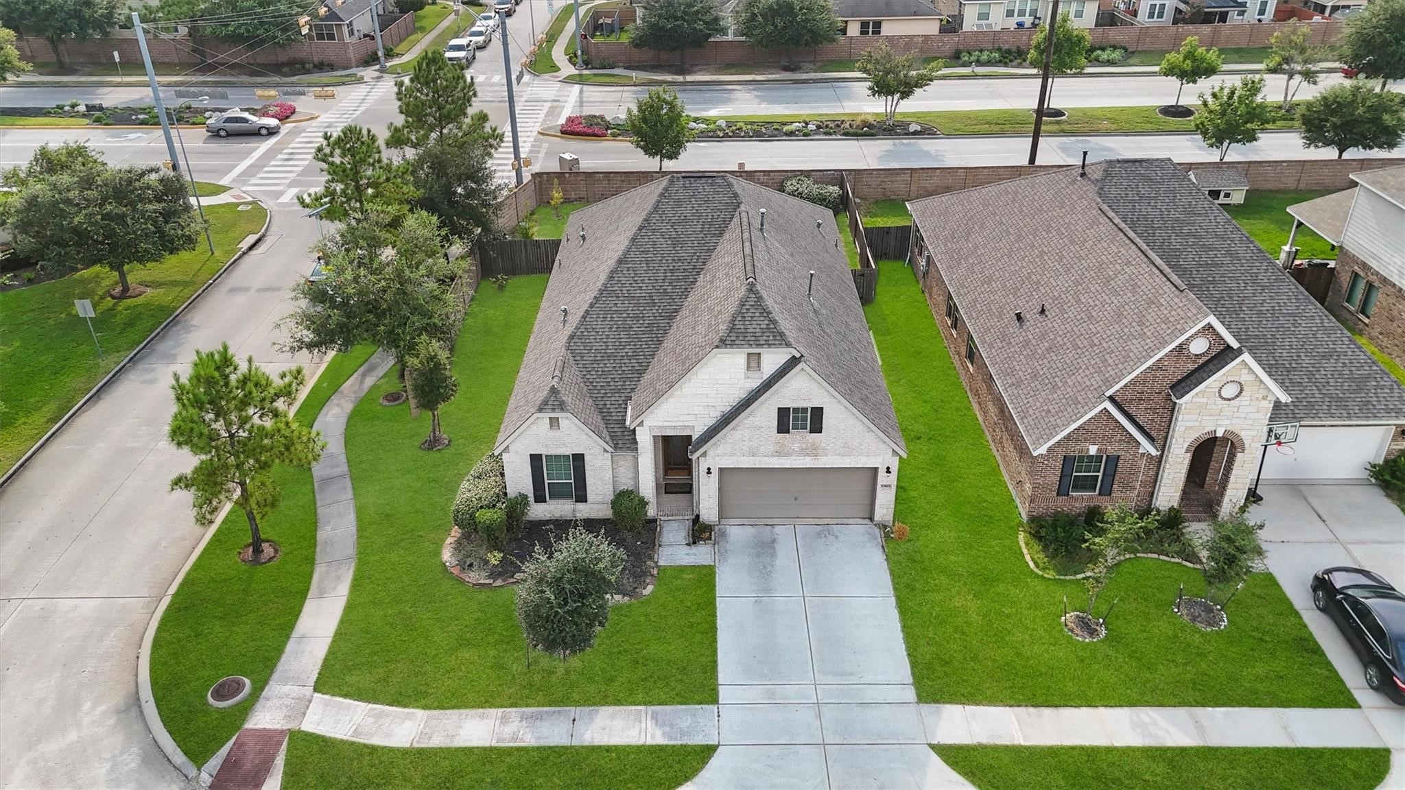 15103 Dry Ridge Court Humble, TX 77346 - Photo 22 of 28 an aerial view of a house