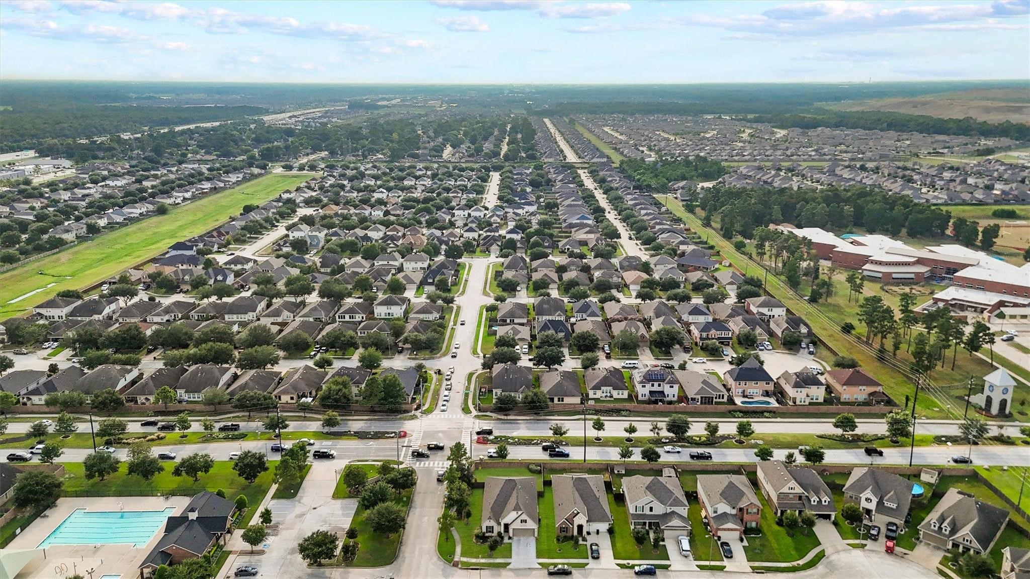 15103 Dry Ridge Court Humble, TX 77346 - Photo 25 of 28 an aerial view of a city