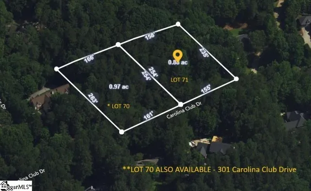 $100,000 | 303 Carolina Club Drive, Unit LOT 71, Spartanburg, SC 29306