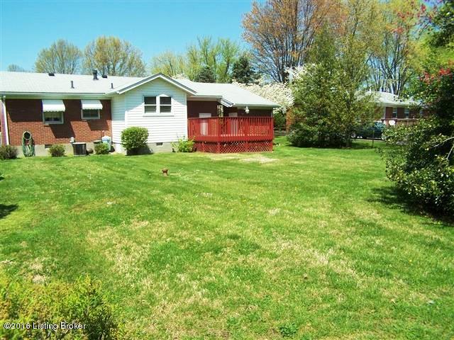 10907 Deering Road Louisville, KY 40272 - Photo 13 of 38 Rear view...