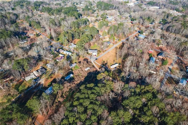 a view of a city with a mountain