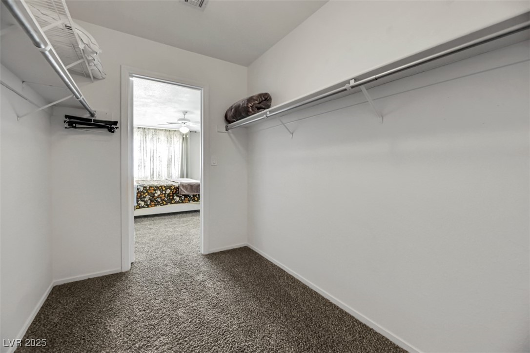 2907 Rio Sonora Court Henderson, NV 89074 - Photo 20 of 35 Spacious closet featuring dark carpet