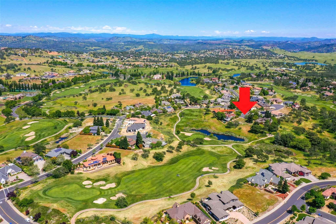 30 White Oak Court Copperopolis, CA 95228 - Photo 18 of 26 an aerial view of residential houses with outdoor space and street view