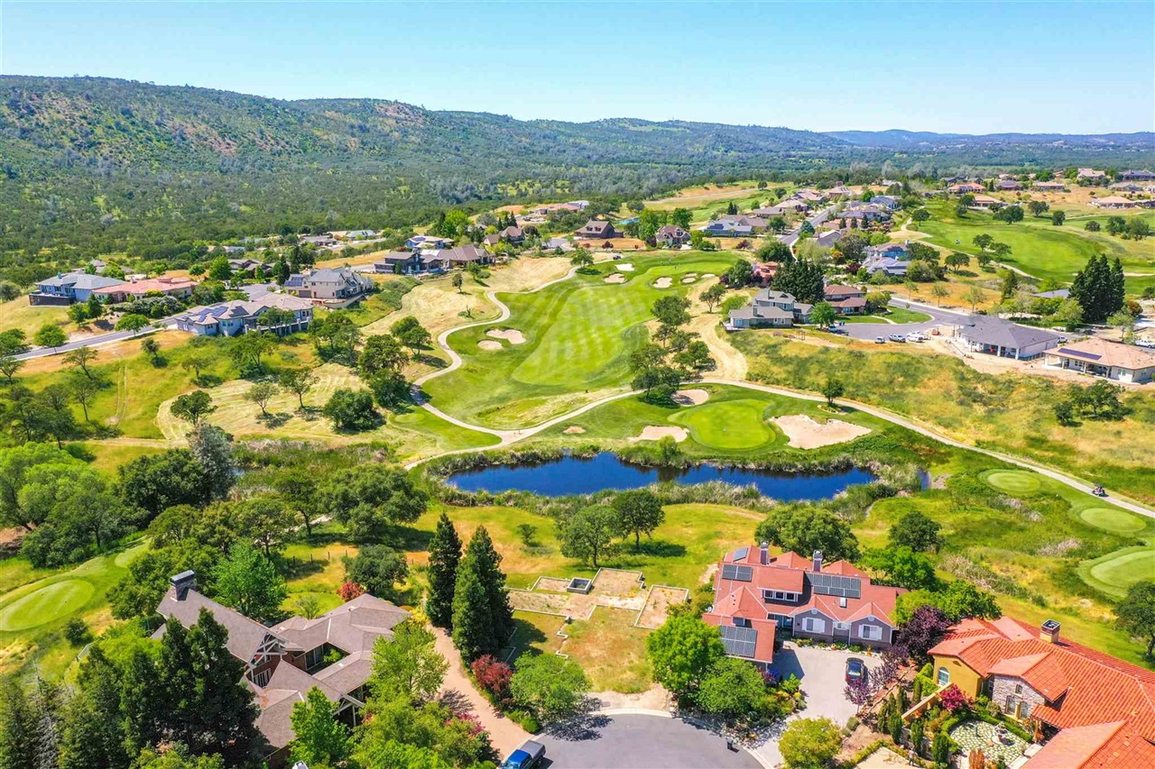 30 White Oak Court Copperopolis, CA 95228 - Photo 21 of 26 Birds eye view of property with a water and mountain view