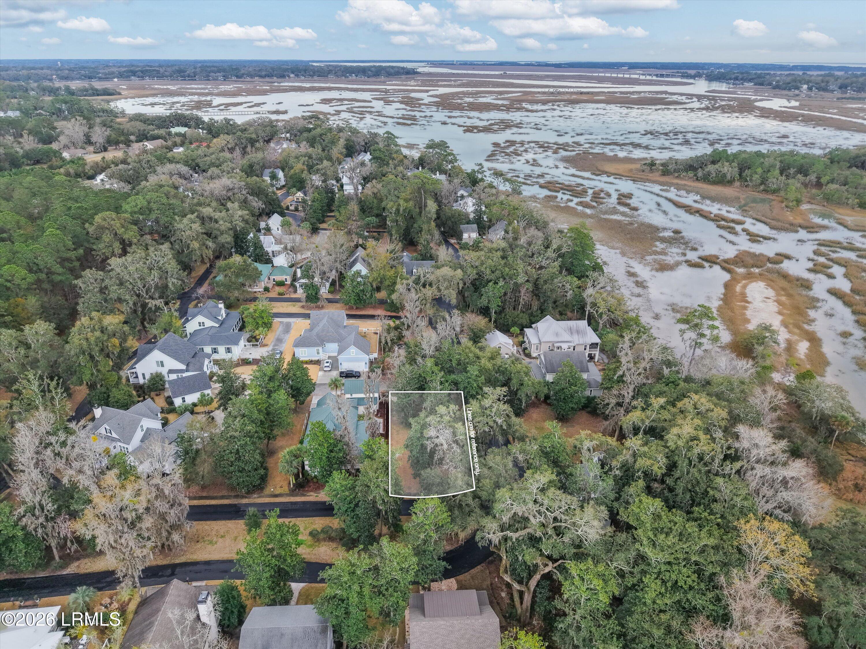 90 Gautier Place Beaufort, SC 29902 - Photo 7 of 21 76-Aerial 94 Gautier Pl LOT