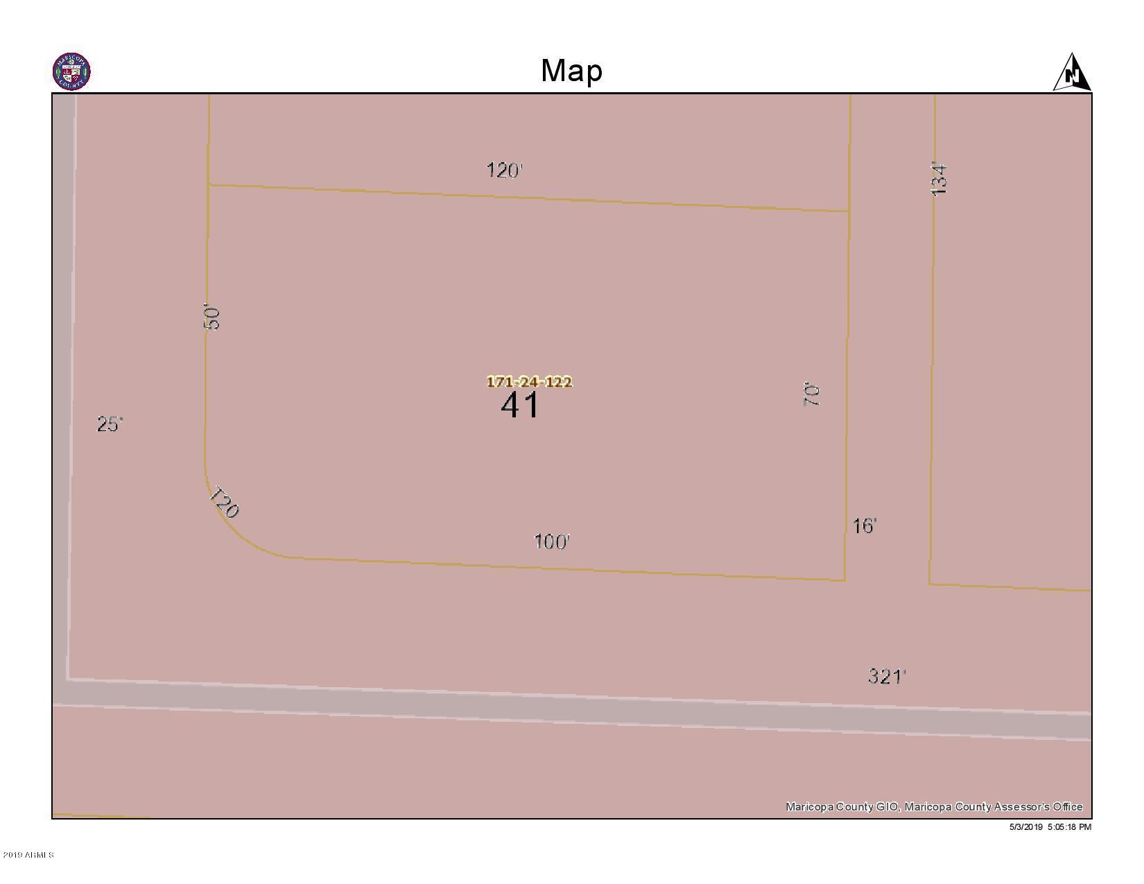 4330 East Roma Avenue Phoenix, AZ 85018 - Photo 6 of 8 #6 4330 E Roma 8,102 Sq Ft LOT Plat-p