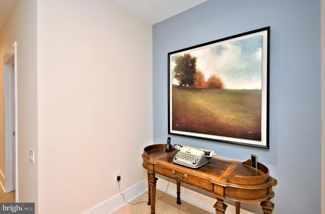 a room with furniture and window