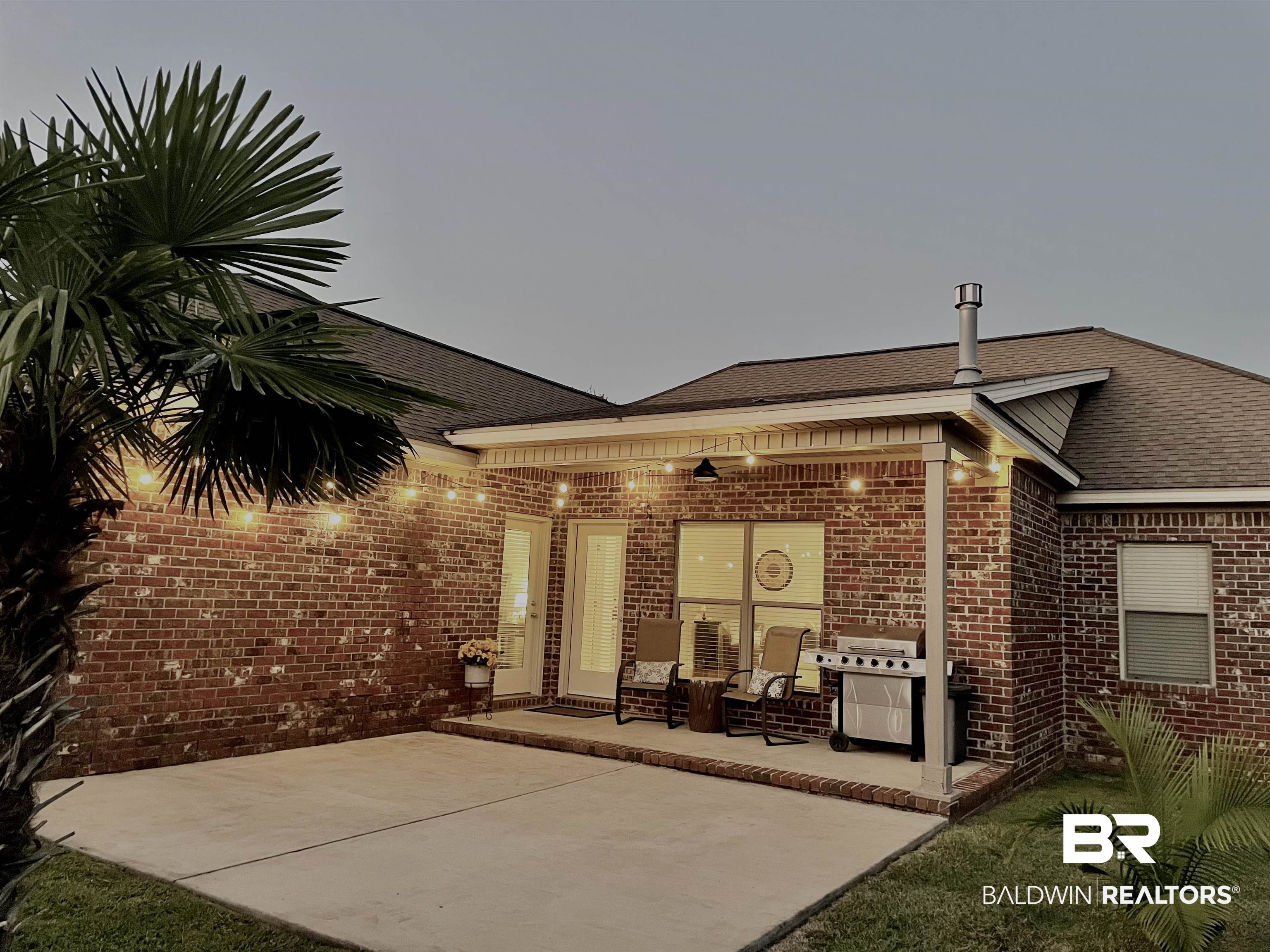 9376 Sable Court Daphne, AL 36526 - Photo 46 of 46 View of patio / terrace featuring area for grilling and french doors