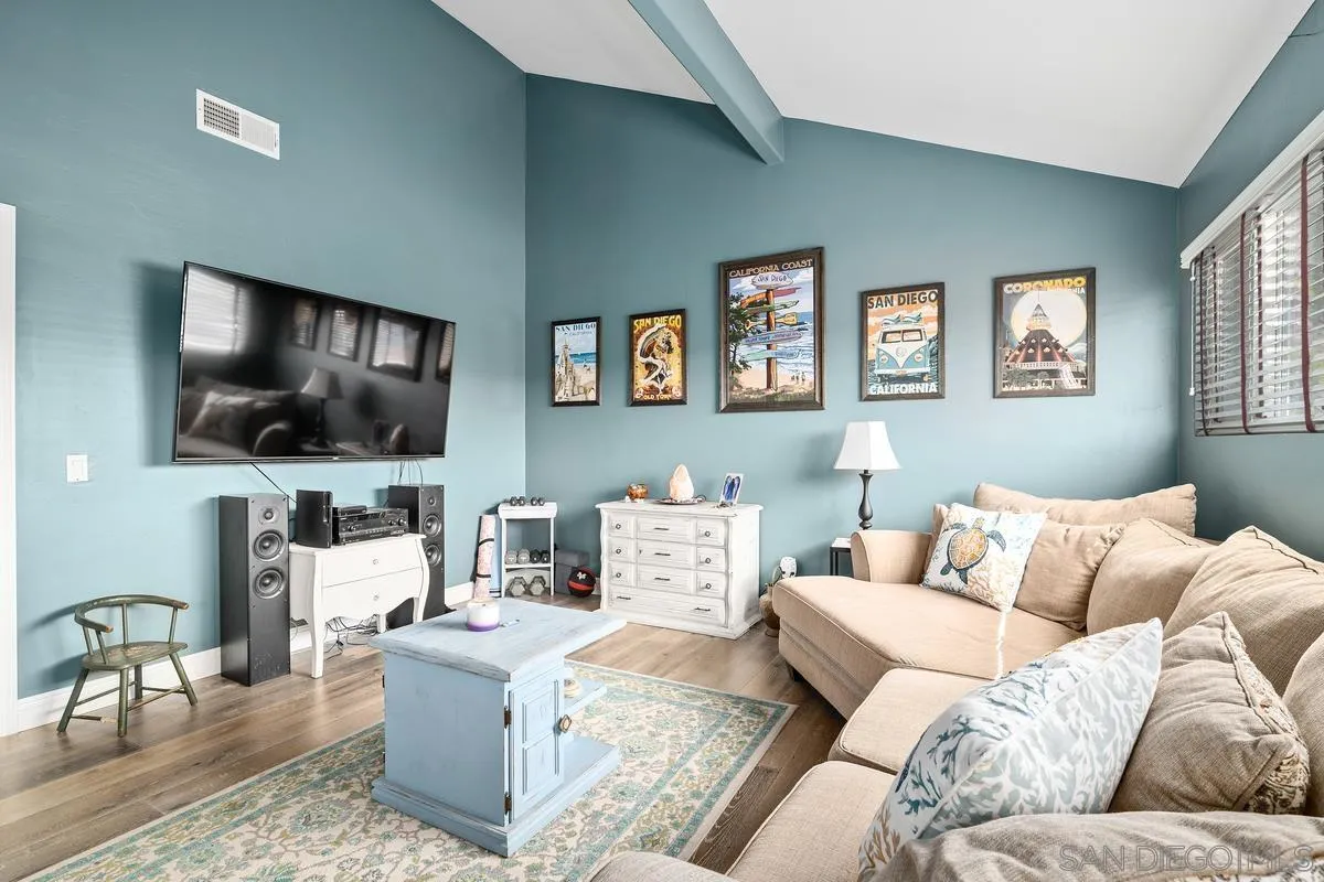 3573 Ridge Road Oceanside, CA 92056 - Photo 33 of 40 a living room with furniture and a flat screen tv