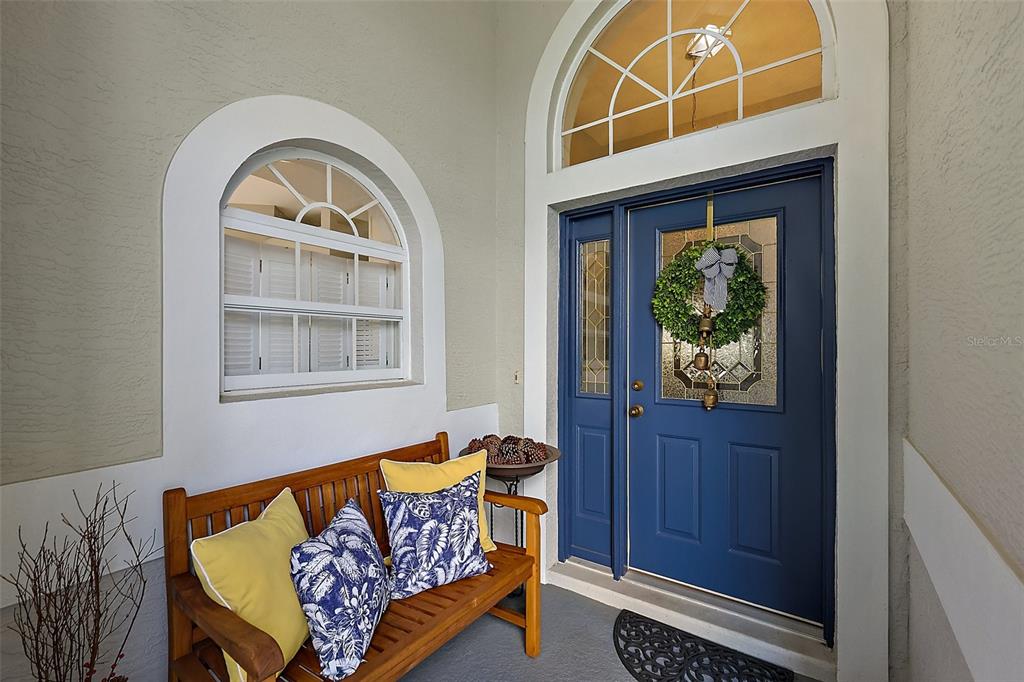 3584 Tropical Seas Loop Tavares, FL 32778 - Photo 4 of 49 a view of workspace with window and wooden floor