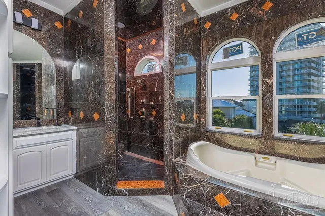 a room with gym equipment